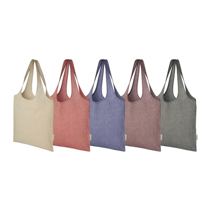 Moderna bolsa de la compra de algodón reciclado 40x39 cm - 150gr Moderna bolsa de la compra de algodón reciclado 40x39 cm - 150gr
