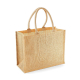 Bolsa de la compra de yute brillante