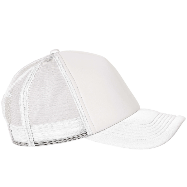 Casquette Filet BUBBLE Blanche - personnalisable