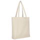 Bolsa de la compra de algodón con fuelle 38x42x10 cm 230gr - Sacpub
