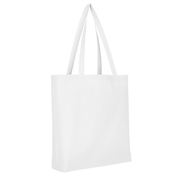 Cabas coton Blanc 38x42 cm - 140 gr/m²