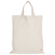 Sac coton Naturel Anses courtes 28x32 cm - 155gr