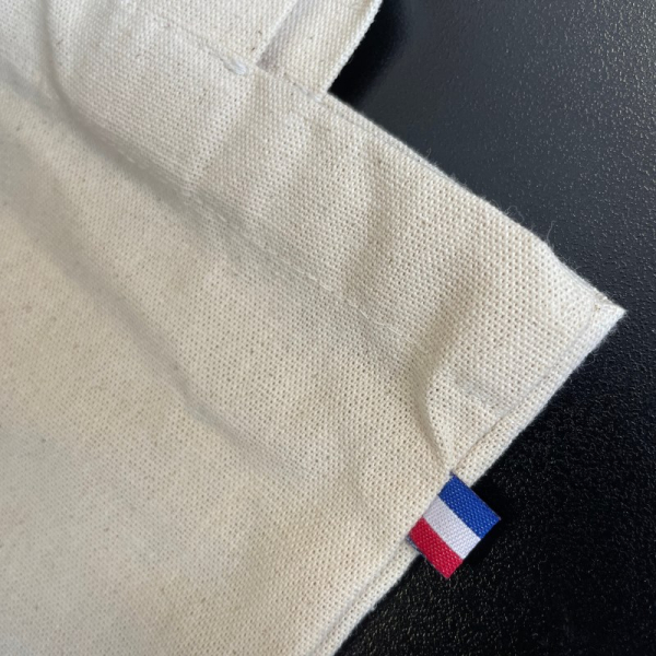 MADE IN FRANCE crudo Tote bag 38 x 42 cm - 180gr - personalizable en línea