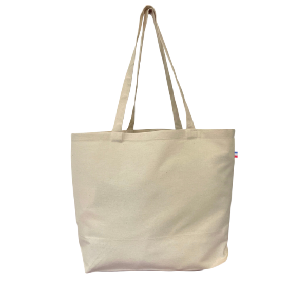 Grand sac coton BIO 60 x 43 cm - 250gr personnalisable en ligne