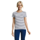 Tee-shirt Femme Rayé Personnalisable en Ligne sur Commande