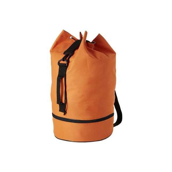bolsa de lona de colores con compartimento con cremallera personalizada por Sacpub textiles al por mayor