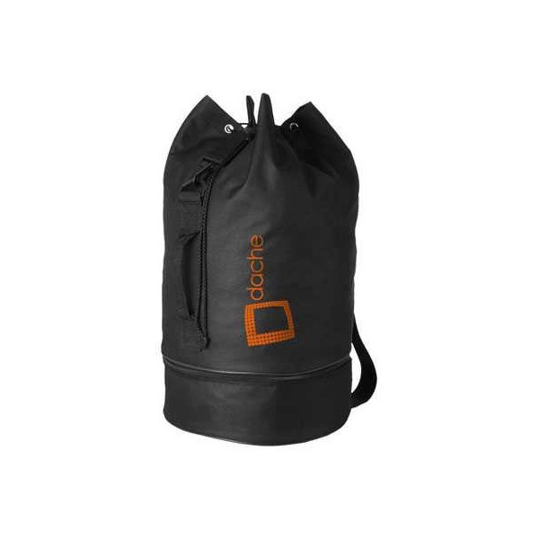 bolsa de lona de colores con compartimento con cremallera personalizada por Sacpub textiles al por mayor