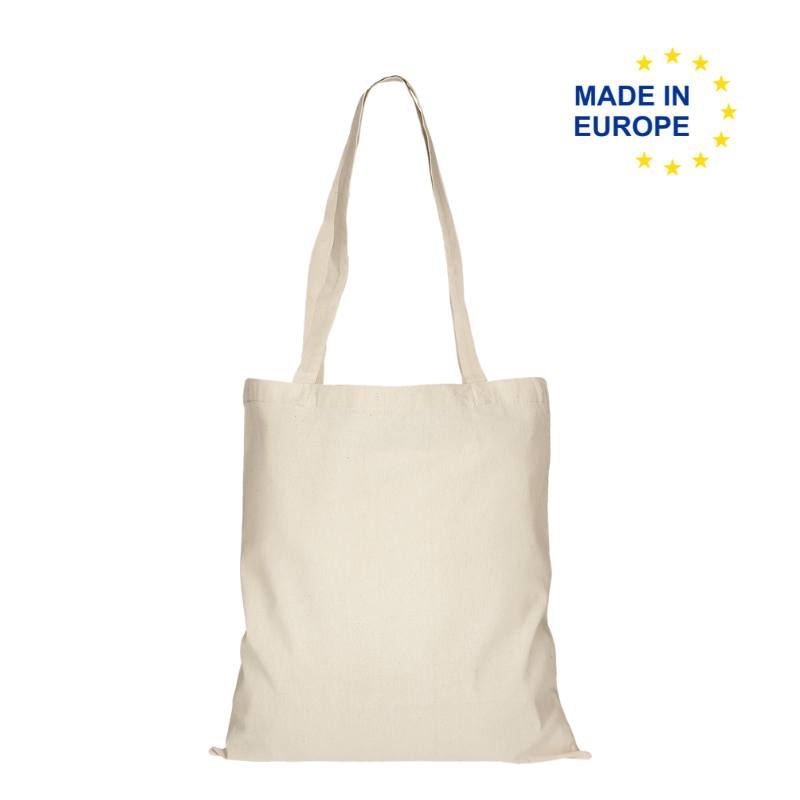 Tote bag MADE IN EUROPE DANUBE 38 x 42 cm - 145gr Tote bag MADE IN EUROPE DANUBE 38 x 42 cm - 145gr