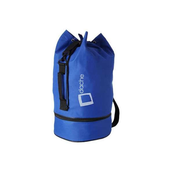 bolsa de lona de colores con compartimento con cremallera personalizada por Sacpub textiles al por mayor
