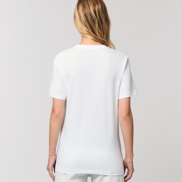 Tee shirt Rocker blanc unisexe personnalisé - Sacpub