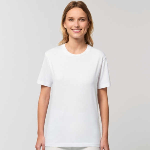 Camiseta blanca unisex rockera personalizada - Sacpub