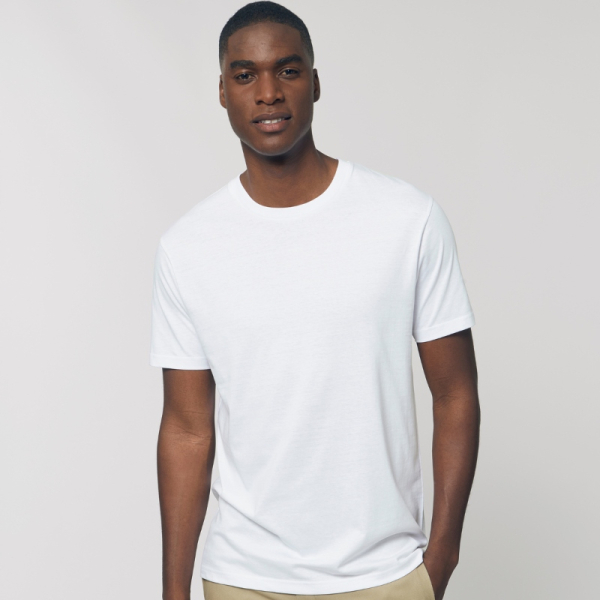 Tee shirt Rocker blanc unisexe personnalisé - Sacpub
