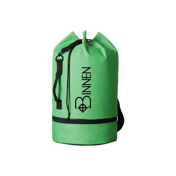 bolsa de lona de colores con compartimento con cremallera personalizada por Sacpub textiles al por mayor