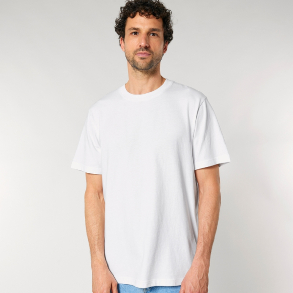 Tee-shirt Blanc unisexe 210gr personnalisé - SPARKER 2.0 - Sacpub