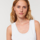 Camiseta de tirantes de mujer Blanca 155gr - MINTER