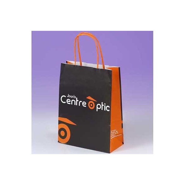 bolsa de papel kraft de tamaño pequeño