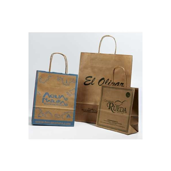 bolsa de papel-kraft-tamaño mediano