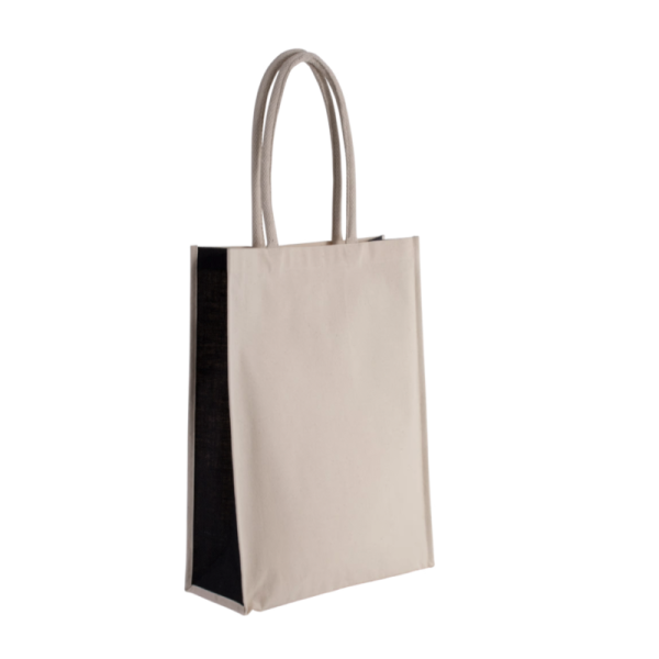 Bolsa de la compra de algodón y yute - 23 L - 310 g/m² - personalizable