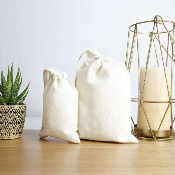 Pochon coton Lanière personnalisable
