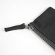 Trousse personnalisée 20x12 noire personnalisable en France par Sacpub grossiste objet pub express