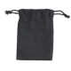 Bolsa de algodón negro 25x30 cm impreso en Francia | Sacpub