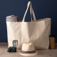 Sac coton BIO 40x50 330gr pour la plage, shopping et salon professionnel