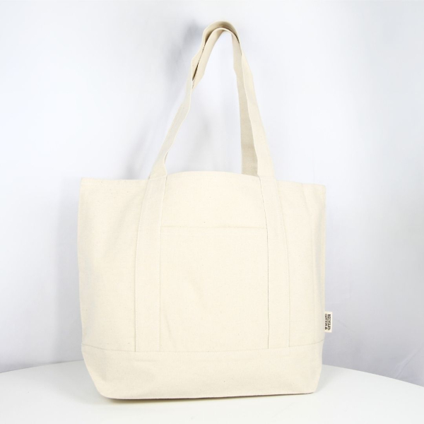 Bolsa de yute de algodón bicolor | Sacpub