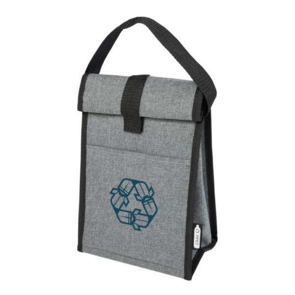 Bolsa nevera Isac tela reciclada personalizada con su logo | Sacpub
