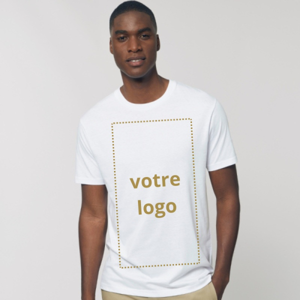 Tee-shirt Unisexe ROCKER blanc 150gr  | Sacpub