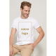 Camiseta Epic blanca personalizada en Francia | Sacpub