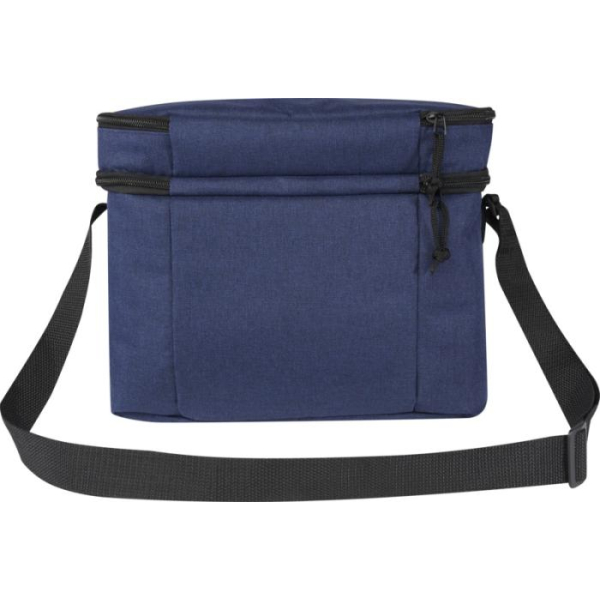 Sac isotherme recyclé bleu personnalisable avec votre logo d'entreprise