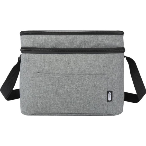Sac isotherme recyclé gris personnalisable avec votre logo d'entreprise