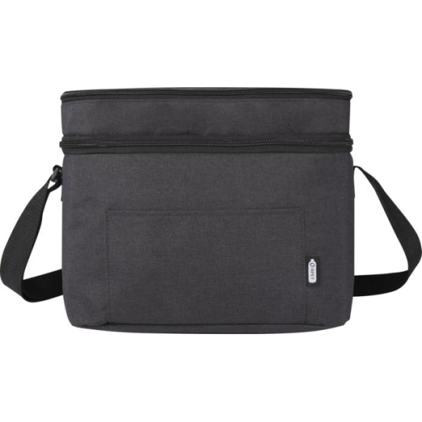 Sac isotherme recyclé gris personnalisable avec votre logo d'entreprise