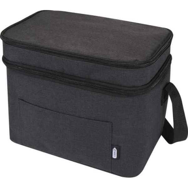 Sac isotherme recyclé gris personnalisable avec votre logo d'entreprise