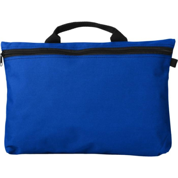 Porte document publicitaire Bleu royal personnalisé par Sacpub