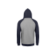 Sudadera unisex SEATTLE, bicolor, personalizada | Sacpub
