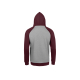 Sudadera unisex SEATTLE, bicolor, personalizada | Sacpub