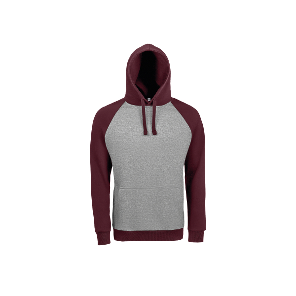 Sudadera unisex SEATTLE, bicolor, personalizada | Sacpub