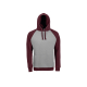 Sweat-shirt SEATTLE unisexe bicolore personnalisé | Sacpub