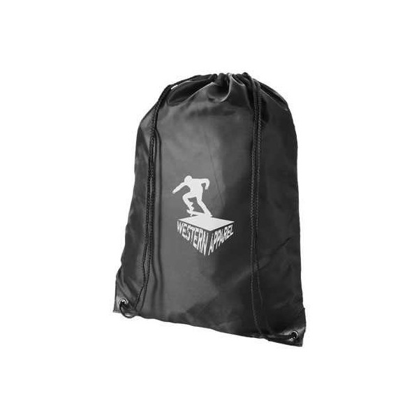 Mochila promocional ECO ficelle cordelette barata personalizada en Francia por Sac pub