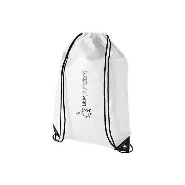 Mochila promocional ECO ficelle cordelette barata personalizada en Francia por Sac pub