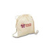 Mochila de algodón natural 32 x 44 cm personalizada by Sacpub