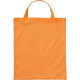 Bolsa algodón Asas cortas 38x42 cm naranja personalizada en Francia por Sacpub