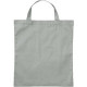 Bolsa algodón Asas cortas 38x42 cm gris personalizada en Francia por Sacpub