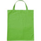 Bolsa algodón Asas cortas 38x42 cm verde claro personalizada en Francia por Sacpub