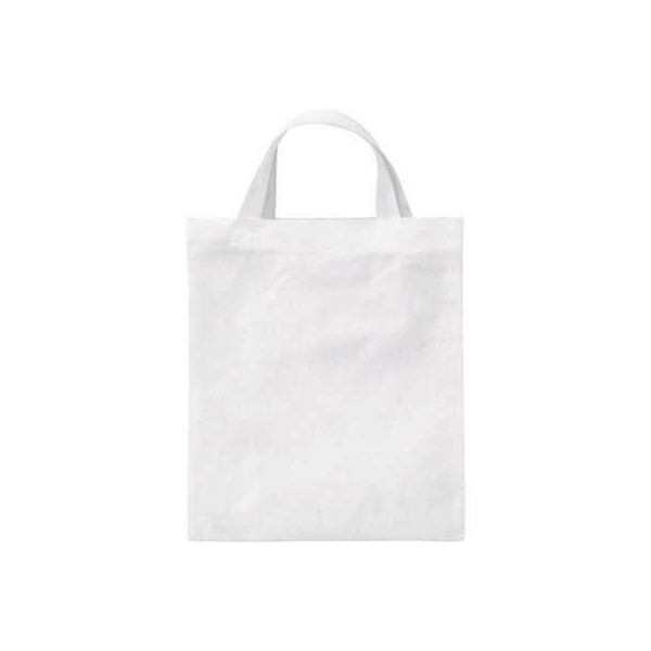 Bolsa publicitaria Polypro 22x26 cm Asas cortas personalizada en Francia por Sacpub