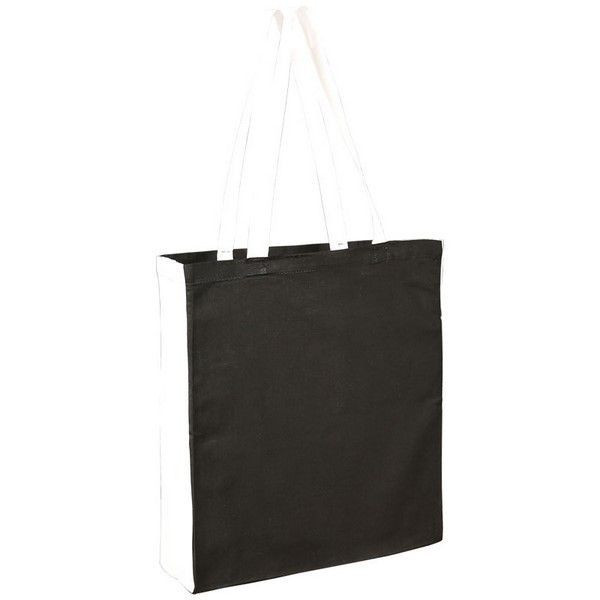Bolsa de la compra de algodón Color 38x42 personalizada en Francia por Sacpub, el experto en textiles promocionales