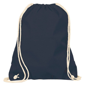 Mochila publicidad algodón Negro 38x46 cm personnalised | Sacpub