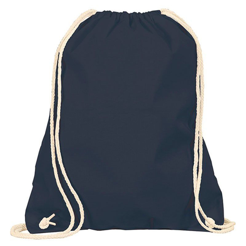 Mochila de algodón negro 38x46 Mochila de algodón negro 38x46