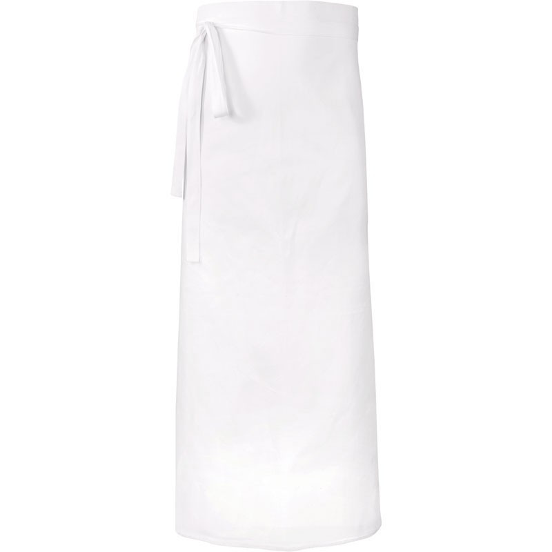 Delantal Bistro 70 x 100 cm Blanco Delantal Bistro 70 x 100 cm Blanco